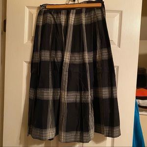 Vintage 1960’s A-line Pleated Skirt